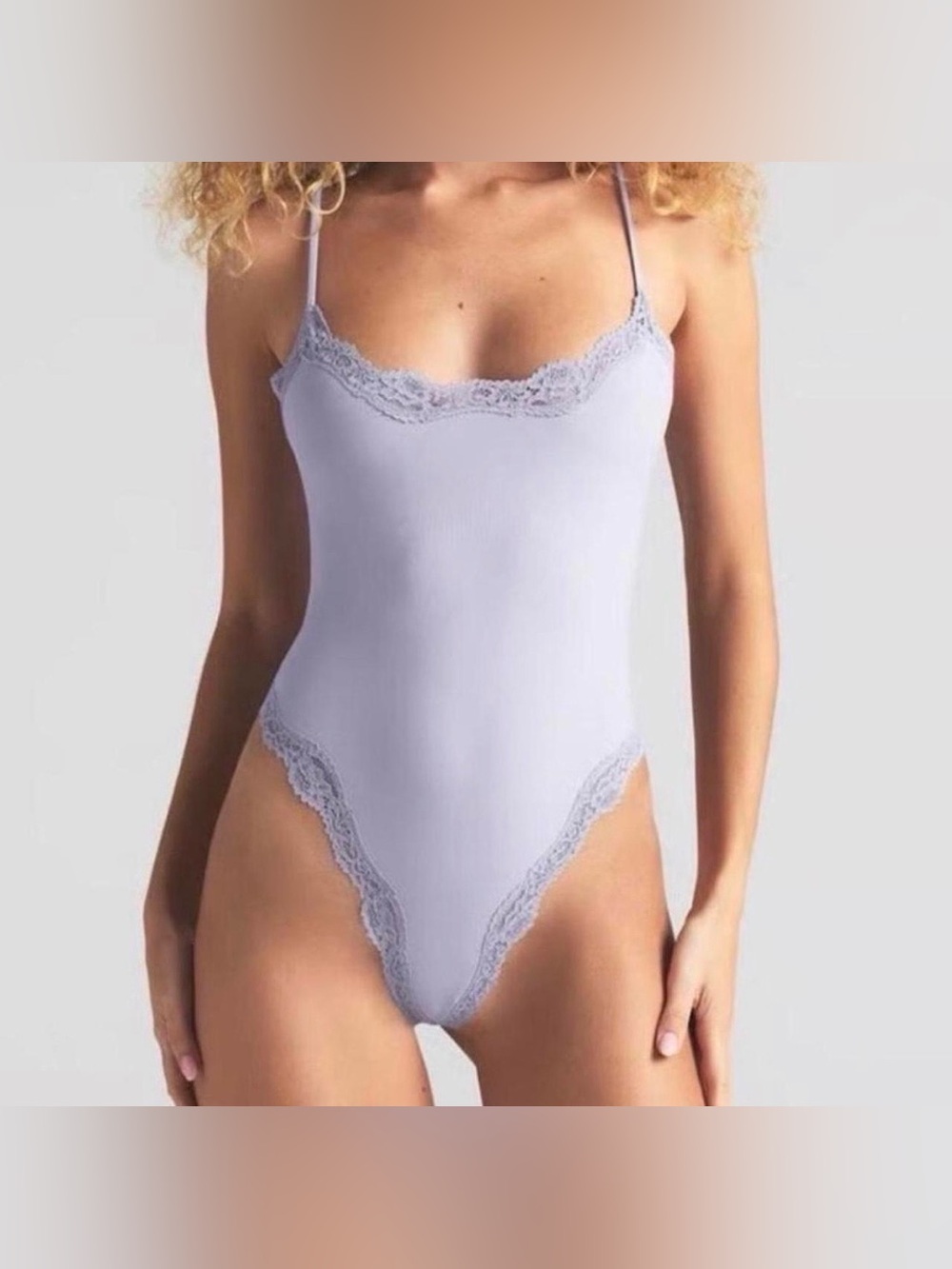 SKIMS fits everybody LACE BODYSUIT in Jupiter size L NWOT